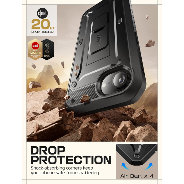 SUPCASE Apple iPhone 16e UBP Klf-Black