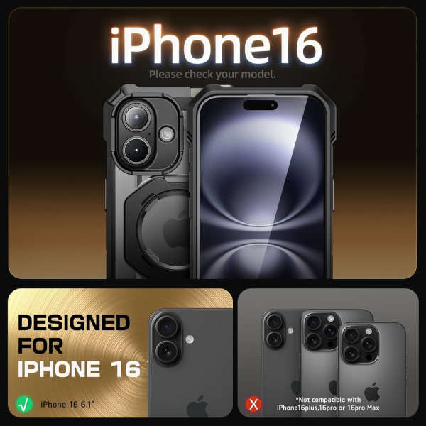 SUPCASE Apple iPhone 16 UB Grip Rugged Klf