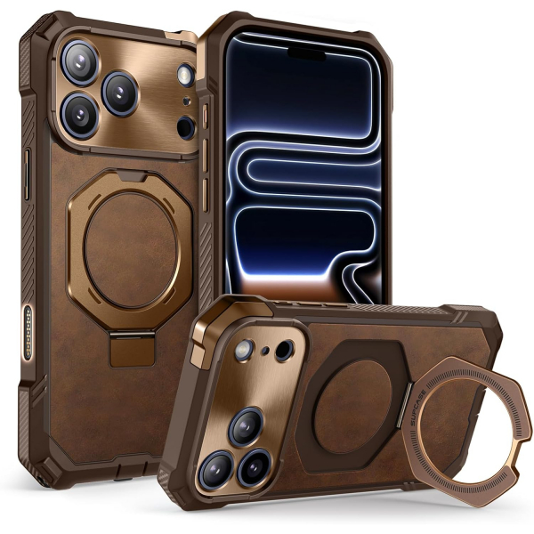 SUPCASE Apple iPhone 17 Pro Max UB Grip Rugged Klf-Premium Leather