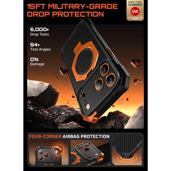 SUPCASE Apple iPhone 17 Pro Max UB Grip Rugged K�l�f-AramidOG