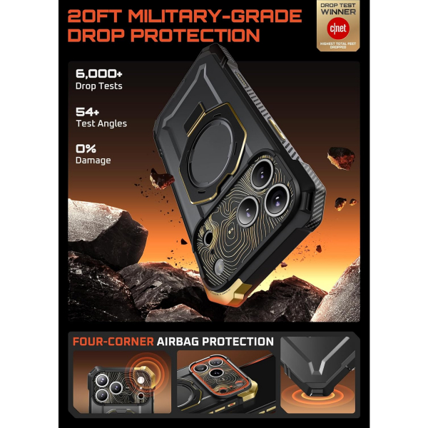 SUPCASE Apple iPhone 17 Pro Max UB Grip Rugged K�l�f-K2Night