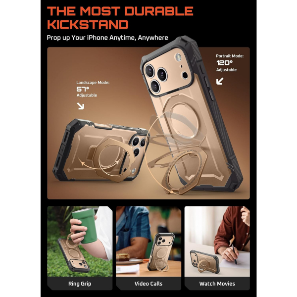 SUPCASE iPhone 17 Pro UB Grip Rugged MagSafe Klf-Desert