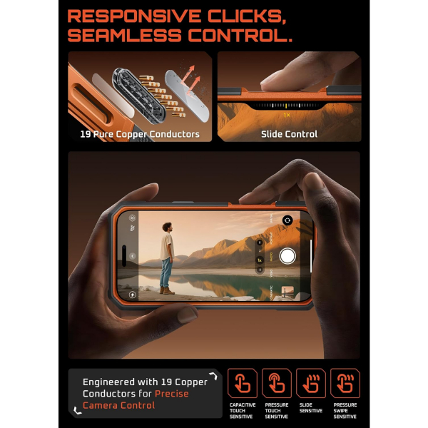 SUPCASE iPhone 17 Pro UB Grip Rugged MagSafe Klf-Coral