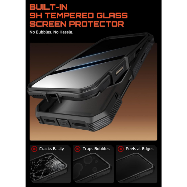 SUPCASE iPhone 17 Pro UB Grip Rugged MagSafe Klf-Black