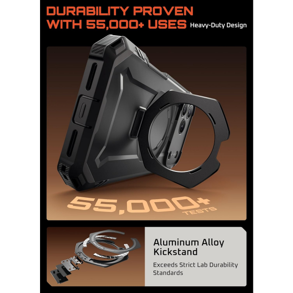 SUPCASE iPhone 17 Pro UB Grip Rugged MagSafe Klf-Black