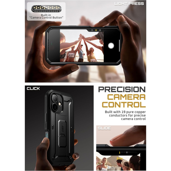 SUPCASE Apple iPhone 17 UBP Klf-Black