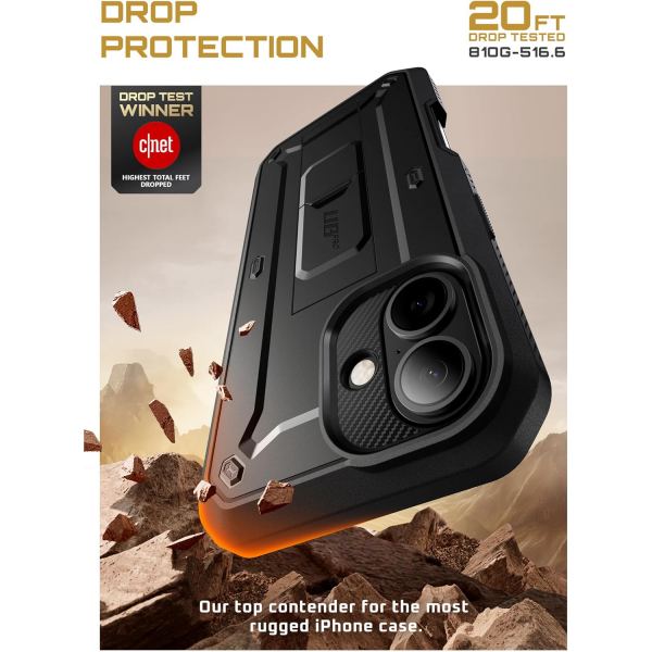 SUPCASE Apple iPhone 17 UBP Klf-Black