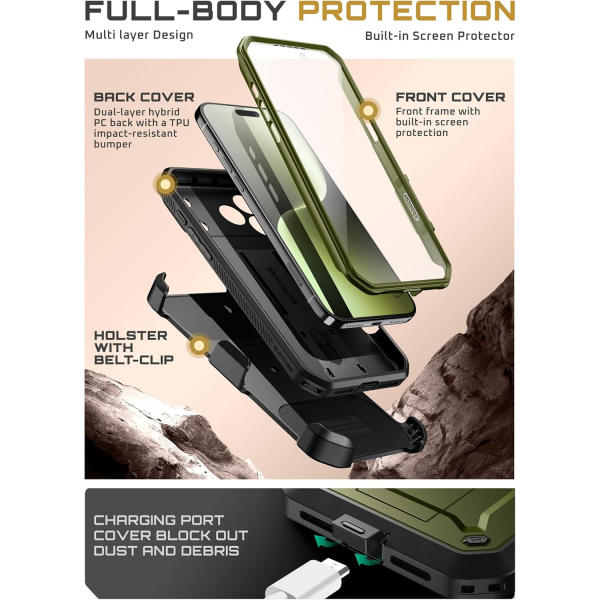 SUPCASE Apple iPhone 17 Pro UBP Klf-Guldan