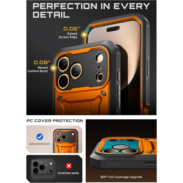SUPCASE Apple iPhone 17 Pro UBP Klf-Coral