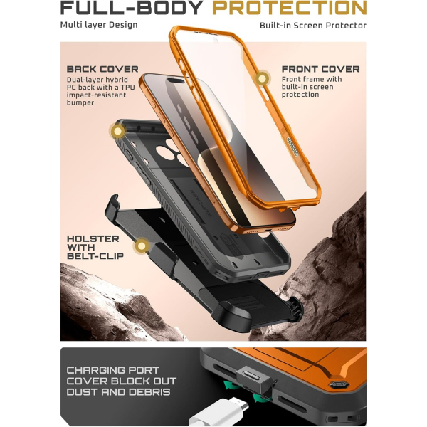 SUPCASE Apple iPhone 17 Pro UBP Klf-Coral