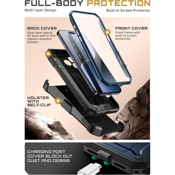 SUPCASE Apple iPhone 17 Pro UBP Klf-Azure