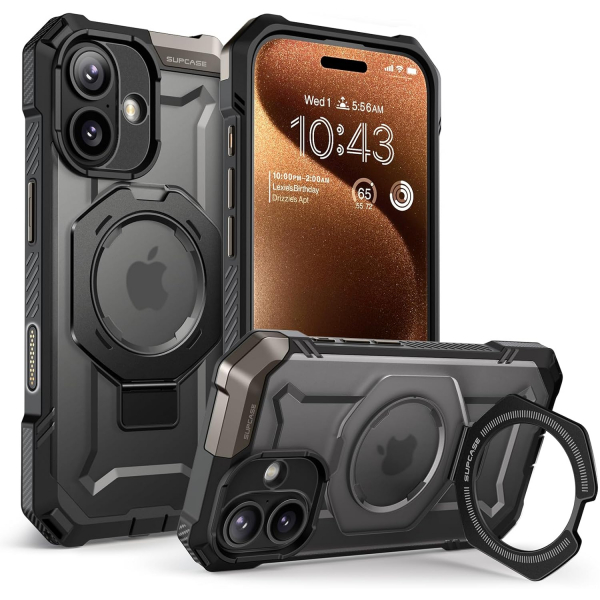 SUPCASE Apple iPhone 17 UB Grip Rugged Klf-Black