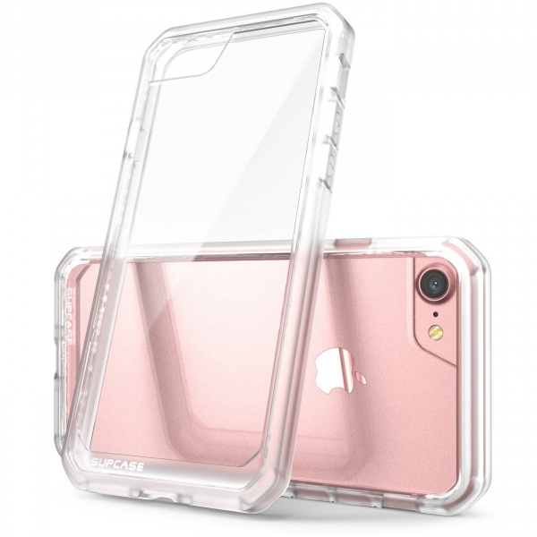 SUPCASE Apple iPhone 8 Unicorn Beetle Serisi effaf Klf-Clear Frost