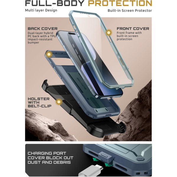 SUPCASE Apple iPhone Air UBP Klf-Arctic