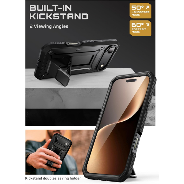 SUPCASE Apple iPhone Air UBP Klf-Black
