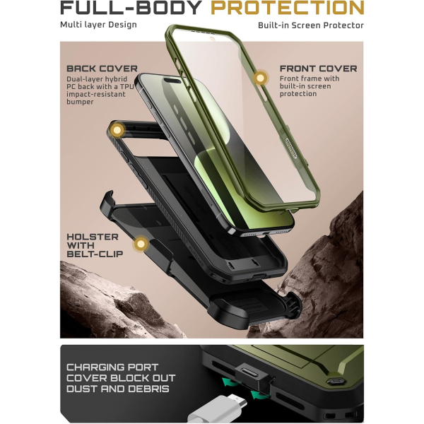SUPCASE Apple iPhone Air UBP Klf-Guldan