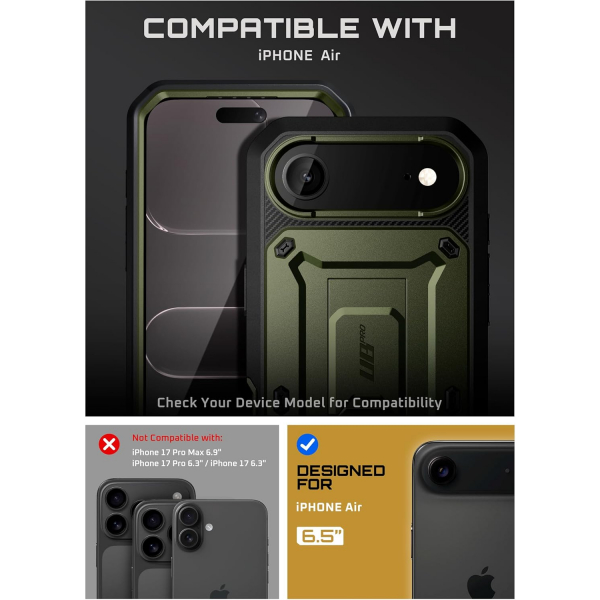 SUPCASE Apple iPhone Air UBP Klf-Guldan