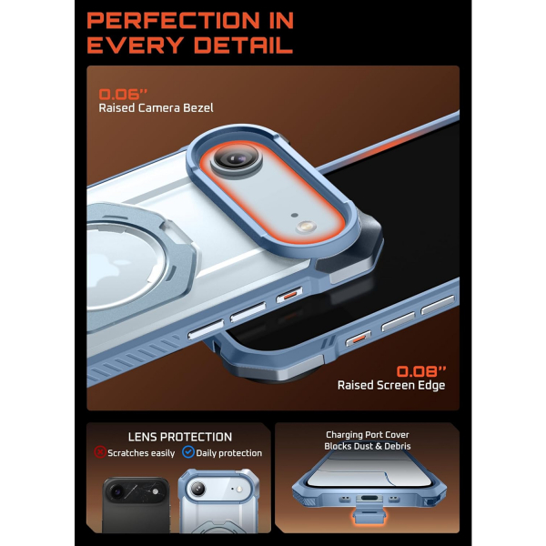 SUPCASE Apple iPhone Air UB Grip Rugged Klf-Arctic