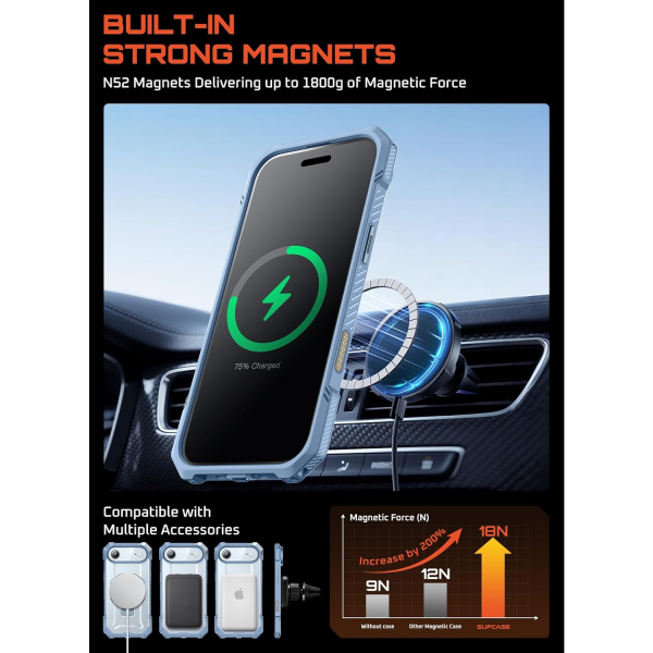 SUPCASE Apple iPhone Air UB Grip Rugged Klf-Arctic