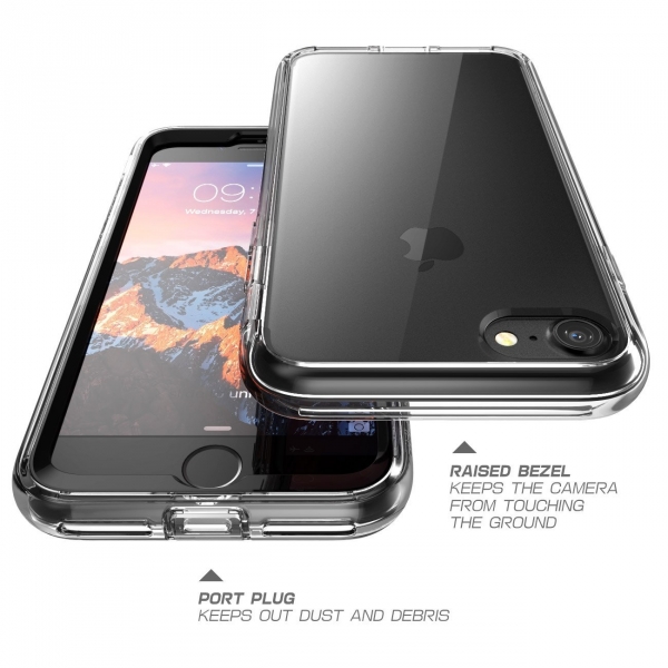 SUPCASE iPhone 7 Ares Bumper effaf Klf ve 2 n Kapak