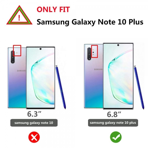 SUPCASE Galaxy Note 10 Plus Unicorn Beetle Pro Serisi Klf-White