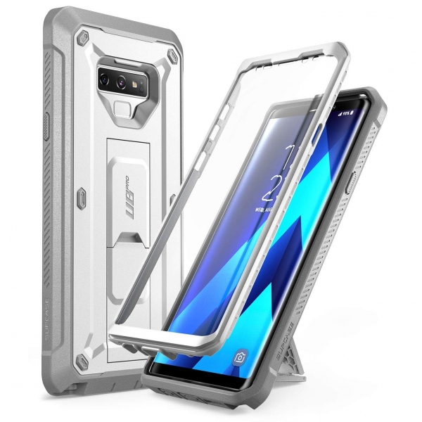 SUPCASE Galaxy Note 9 Unicorn Beetle Pro Serisi Klf-White