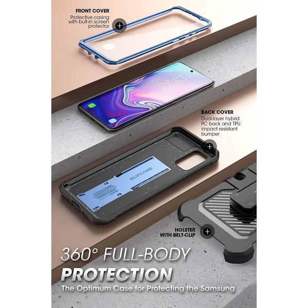 SUPCASE Galaxy S20 FE Unicorn Beetle Pro Serisi Klf-Blue