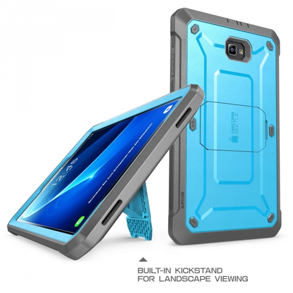 SUPCASE Galaxy Tab A 10.1 Unicorn Beetle PRO Serisi Klf-Blue