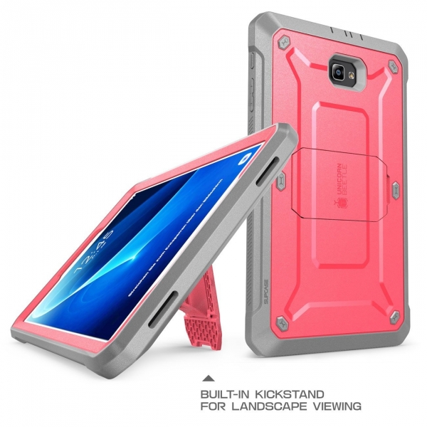SUPCASE Galaxy Tab A 10.1 Unicorn Beetle PRO Serisi Klf-Pink