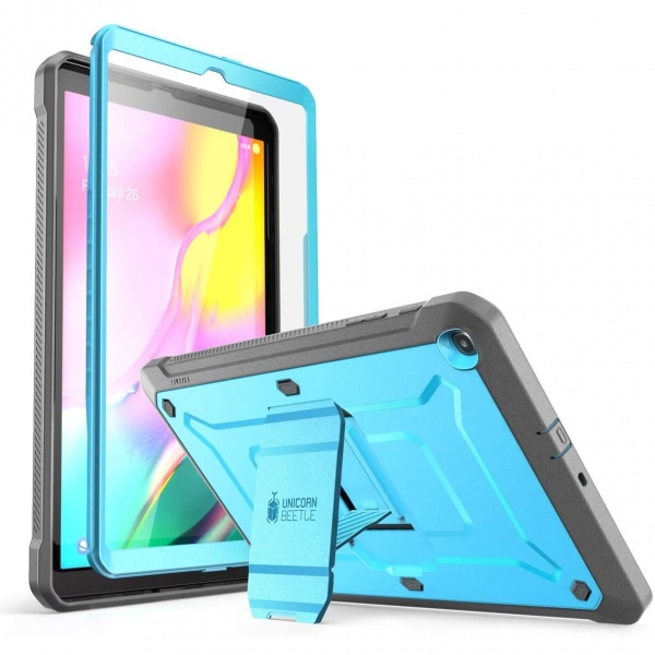 SUPCASE Galaxy Tab A Unicorn Beetle Pro Serisi Klf (10.1 in)(2019)-Blue