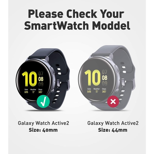 SUPCASE Galaxy Watch Active 2 Unicorn Beetle Pro Serisi Klf(40mm)-Green