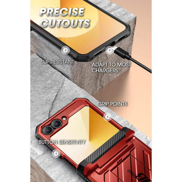 SUPCASE Galaxy Z Flip 6 Klf -Ruddy