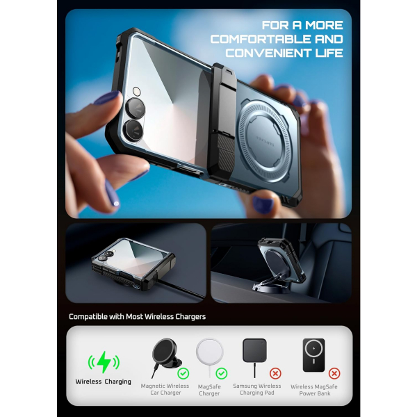 SUPCASE Samsung Galaxy Z Flip 7 UBP Klf -Tilt