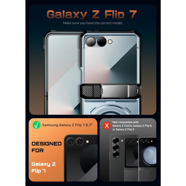 SUPCASE Samsung Galaxy Z Flip 7 UBP Klf -Tilt