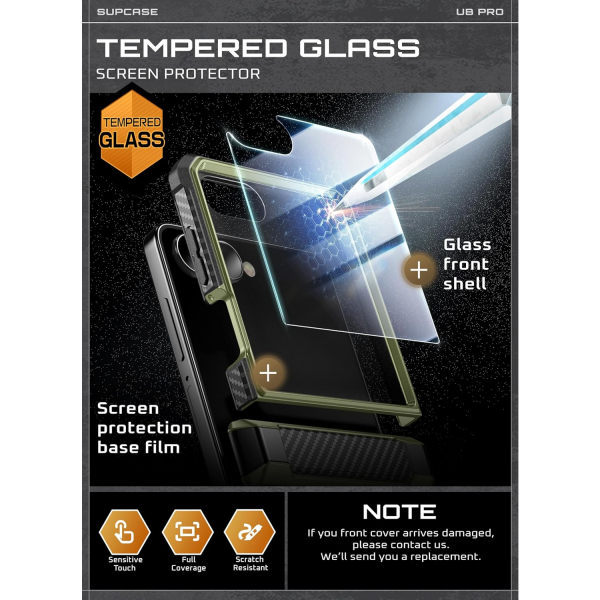 SUPCASE Galaxy Z Flip 7 UBP Klipsli Klf -Guldan