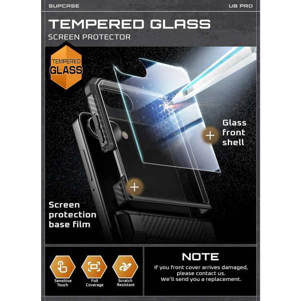 SUPCASE Galaxy Z Flip 7 UBP Klipsli Klf -Black 