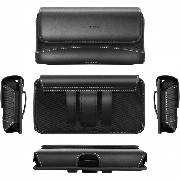 SUPCASE Deri Galaxy Z Fold 6 Klf-Black