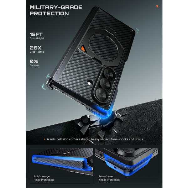 SUPCASE Galaxy Z Fold 8 Ultra MagSafe C�zdanl� K�l�f