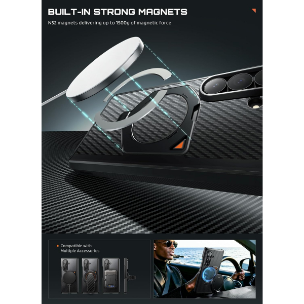 SUPCASE Galaxy Z Fold 8 Ultra MagSafe C�zdanl� K�l�f