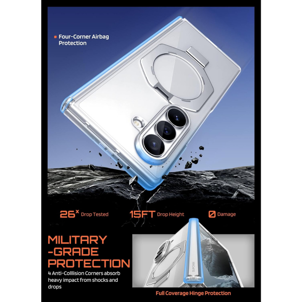 SUPCASE Galaxy Z Fold 8 Ultra MagSafe Standl� K�l�f