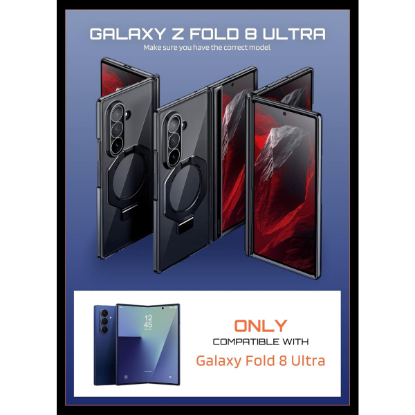 SUPCASE Galaxy Z Fold 8 Ultra MagSafe Standl� K�l�f