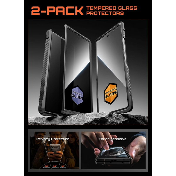 SUPCASE Galaxy Z Fold 8 Ultra MagSafe Uyumlu K�l�f-Black