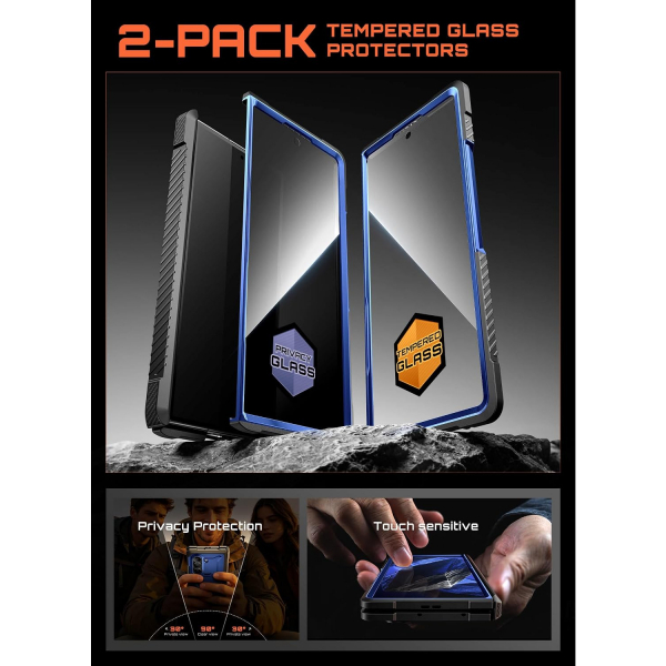 SUPCASE Galaxy Z Fold 8 Ultra MagSafe Uyumlu K�l�f-Cobalt