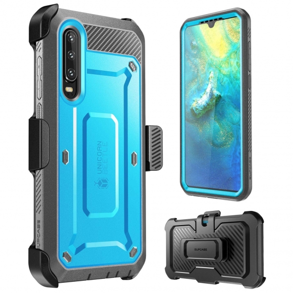 SUPCASE Huawei P30 Unicorn Beetle Pro Serisi Klf-Blue