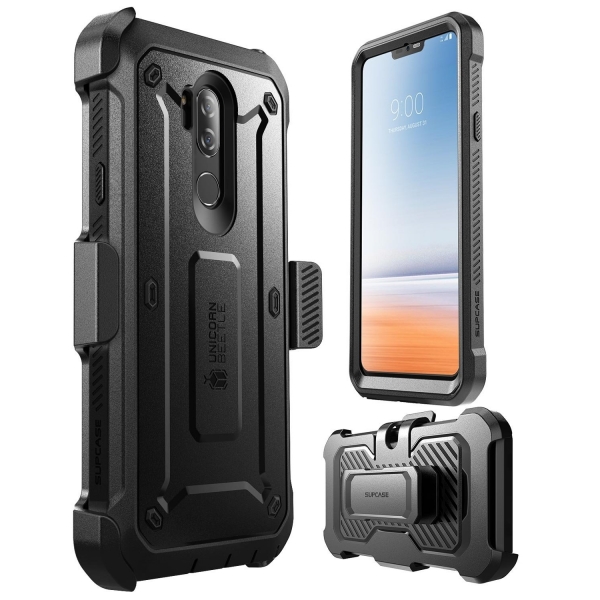 SUPCASE LG G7 ThinQ Klipsli Klf-Black