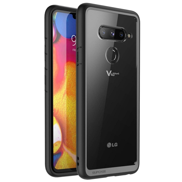 SUPCASE LG V40 ThinQ Unicorn Beetle Style Serisi Klf-Black