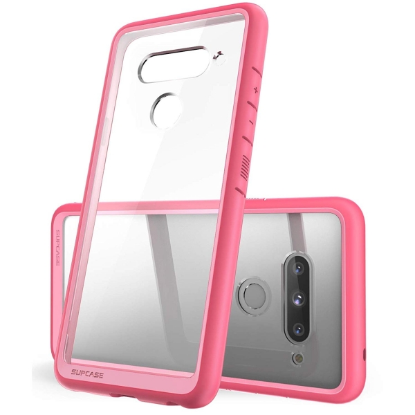 SUPCASE LG V40 ThinQ Unicorn Beetle Style Serisi Klf-Pink