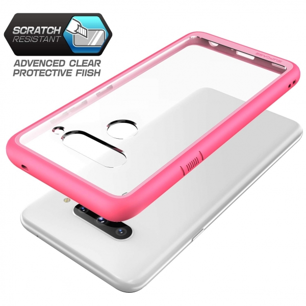 SUPCASE LG V40 ThinQ Unicorn Beetle Style Serisi Klf-Pink