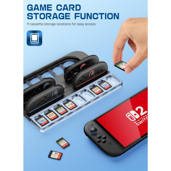 SUPCASE Nintendo Switch 2 in arj stasyonu