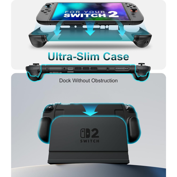 TiMOVO Nintendo Switch 2 Dayankl Klf-Black